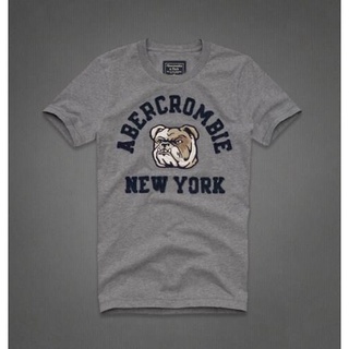 Abercrombie Fitch Camiseta Suelta De Manga Corta Para Hombre Fawn