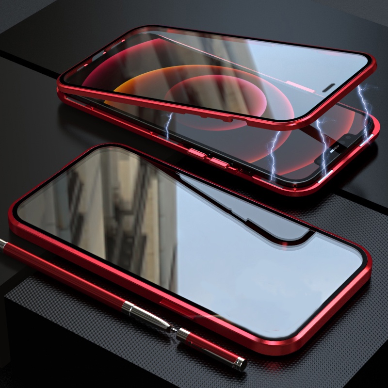Custodia Portafoglio In Pelle PU Per Xiaomi Poco F2 Pro / Redmi K30 Pro - Rossa Con Supporto - 5