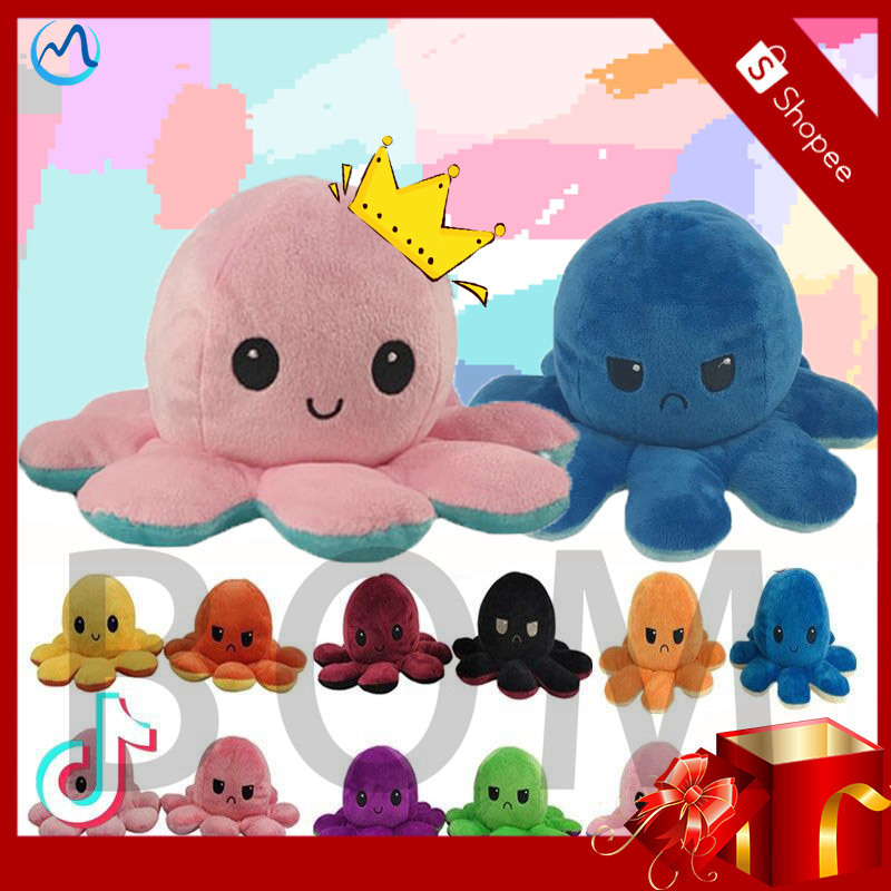  TeeTurtle  El original peluche de pulpo reversible