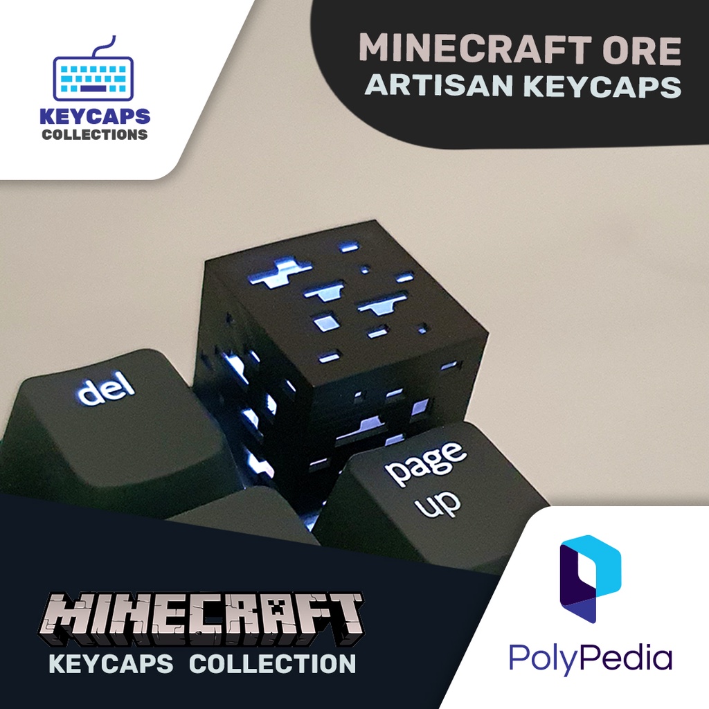 Minecraft Ore Artisan keycap/Keycaps | Shopee México