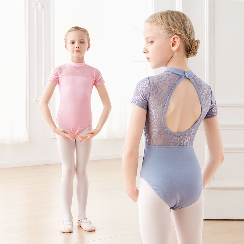 Leotardo de gimnasia para niñas, ropa de Ballet, leotardos de