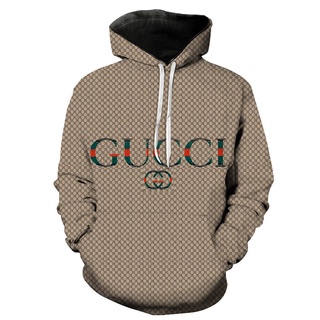 Nueva Marca De Moda Gucci Con Capucha Hombres Mujeres Impreso 3D Jersey Casual Chamarra Streetwear Abrigo Tops | Shopee México