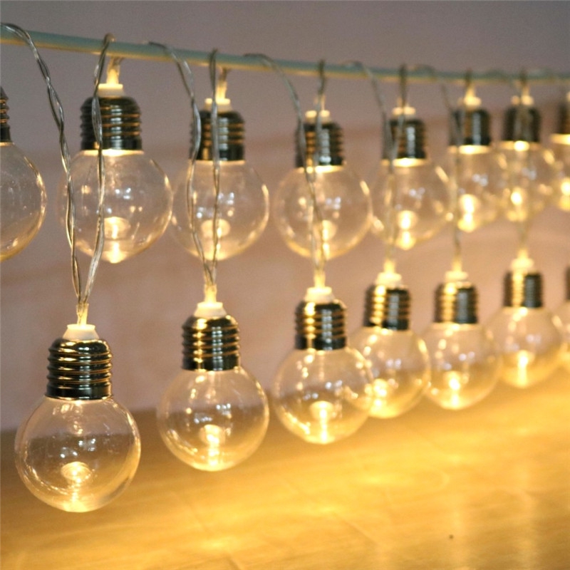 40 Luces Led De Hadas Multicolores For Navidad Y Halloween