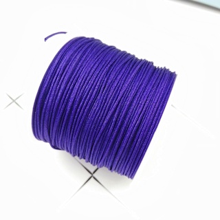 50m/Rollo De 0.8 Mm Hilo De Cuentas Cuerda De Nylon Algodón DIY Pulsera  Trenzada Producción De Joyería