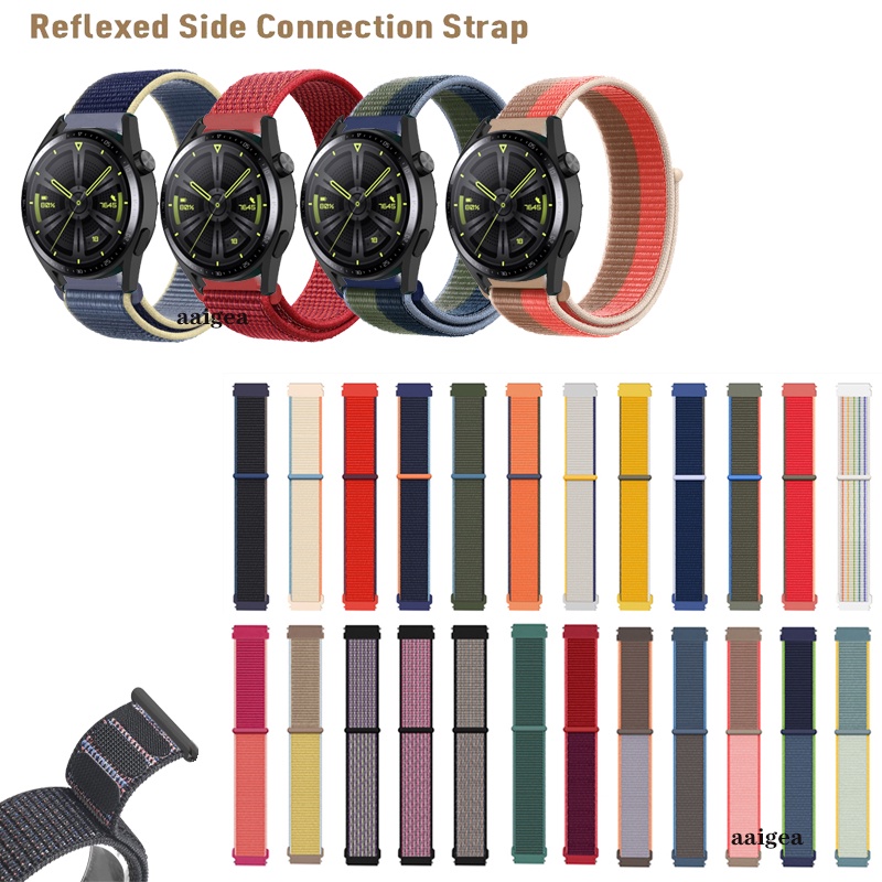 correa de repuesto de nailon para Huawei Watch GT4 46mm GT 3 SE 2 2e GT2  Pro GT3 42mm 46mm Buds / Honor Magic watch