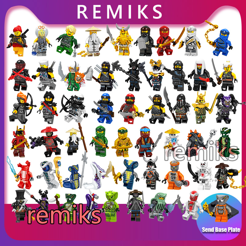 Minifiguras de lego ninjago sales