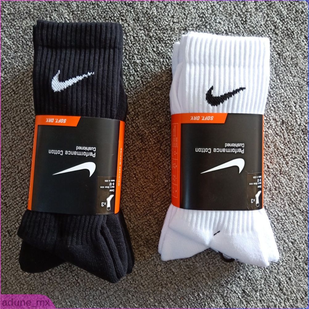 calcetines nike everyday altos BLANCOS online