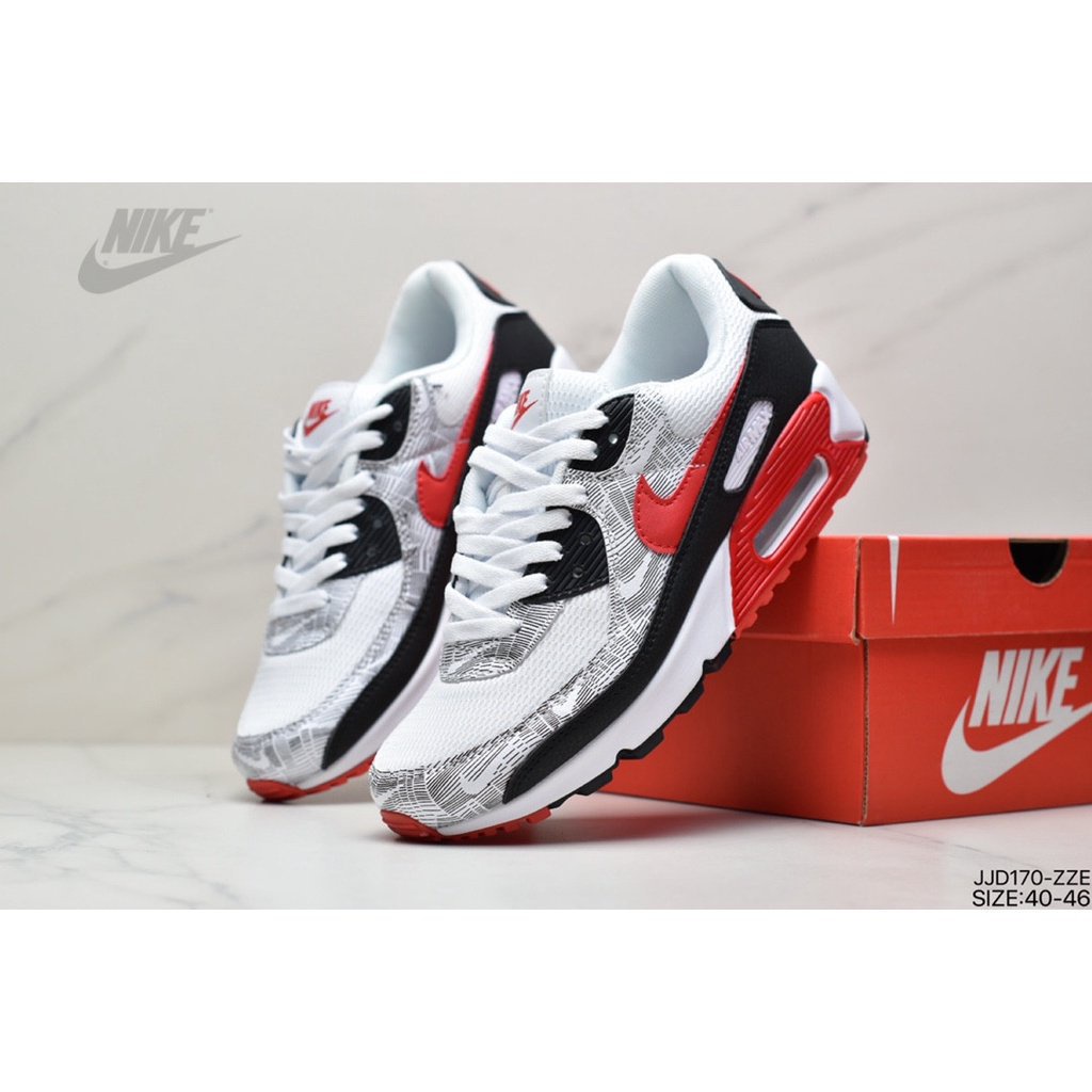 La Zapatilla nike air max 90 Para Correr Es Una De Cojin De Aire Pequena retro Y original Shopee Mexico