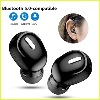 Auriculares inalámbricos Bluetooth con control táctil, mini F9 5.0 TWS IPX5  impermeable táctil inalámbrico estéreo auricular Bluetooth, mini