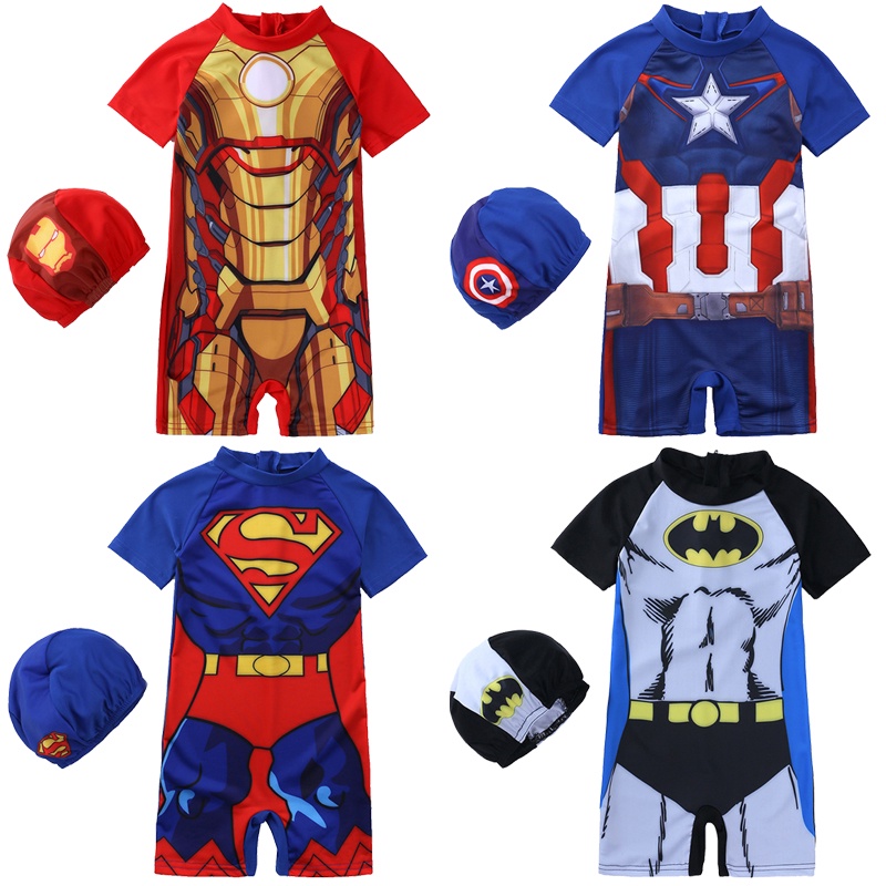 Traje de baño online batman niño