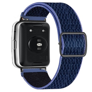 Correa Scrunchie para Huawei Watch Fit 2, accesorios para Smartwatch,  pulsera de nailon elástico, Correa para Huawei Watch fit2 - AliExpress