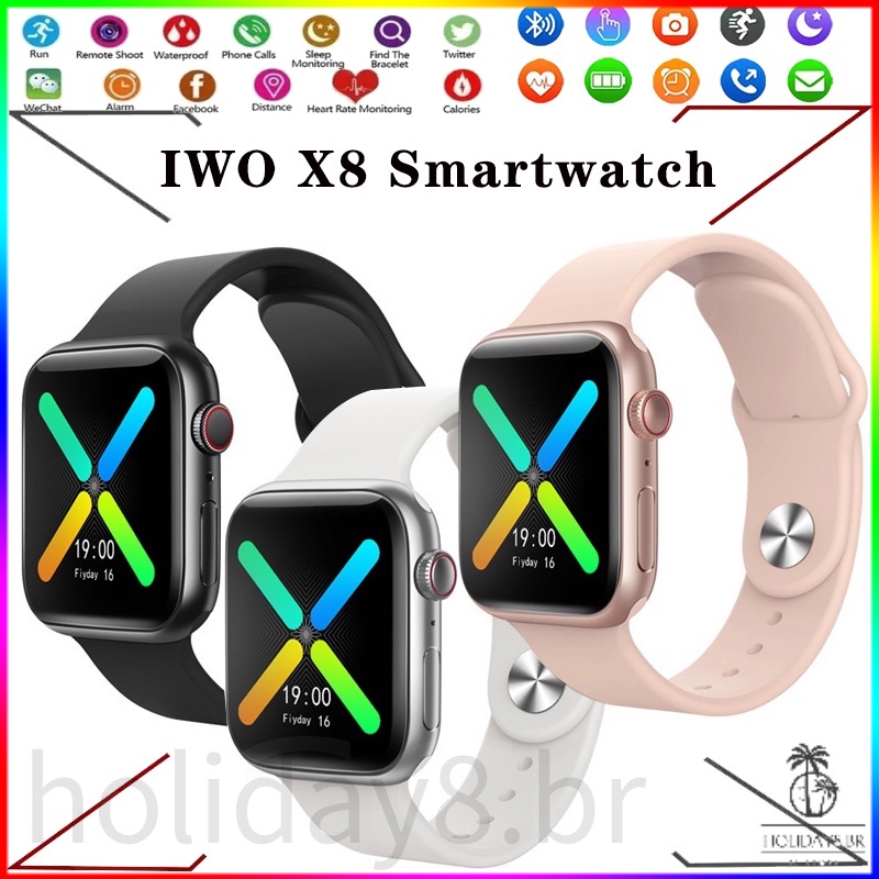 Nueva Serie 7 Reloj i7 Pro Max Smartwatch Bluetooth Llamada IP67  Impermeable Frecuencia Cardíaca Sueño Fintess Tracker 1.75 Pulgadas Smart  Watch