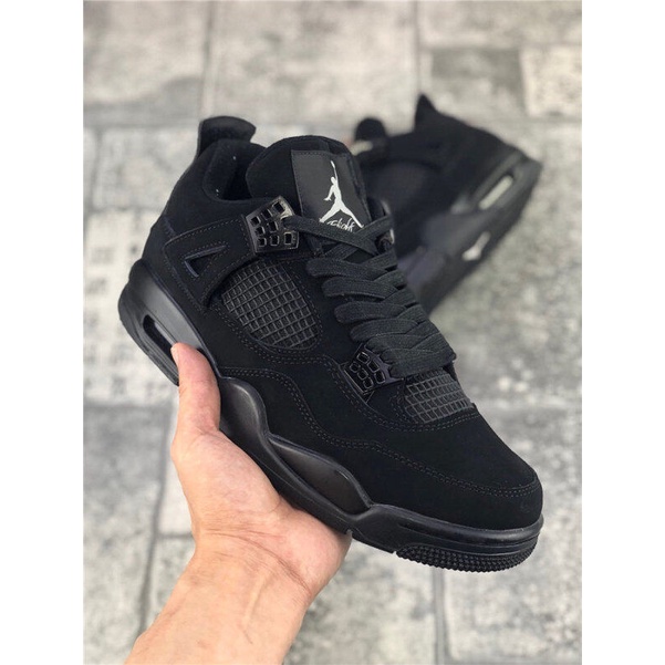 N.K Air JORDAN 4 Negro Gato De Alta Calidad Zapatos Para Correr Pr cticos Zapatillas Deportivas De Baloncesto