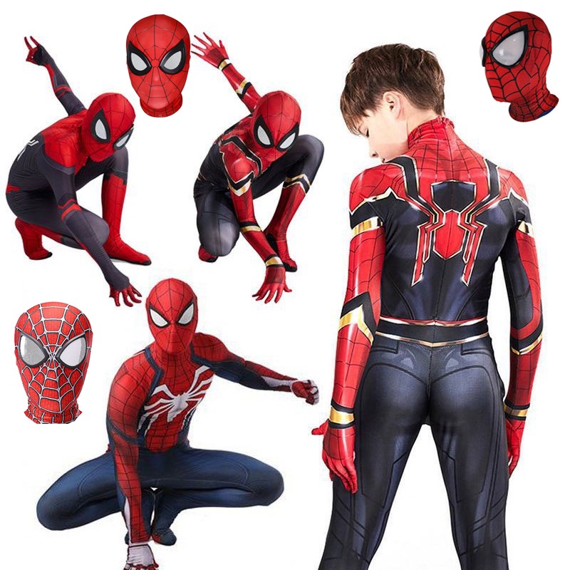 Medias Negras Venom Spiderman Adulto Hombres Niños Disfraz Lycra Zentai  Traje