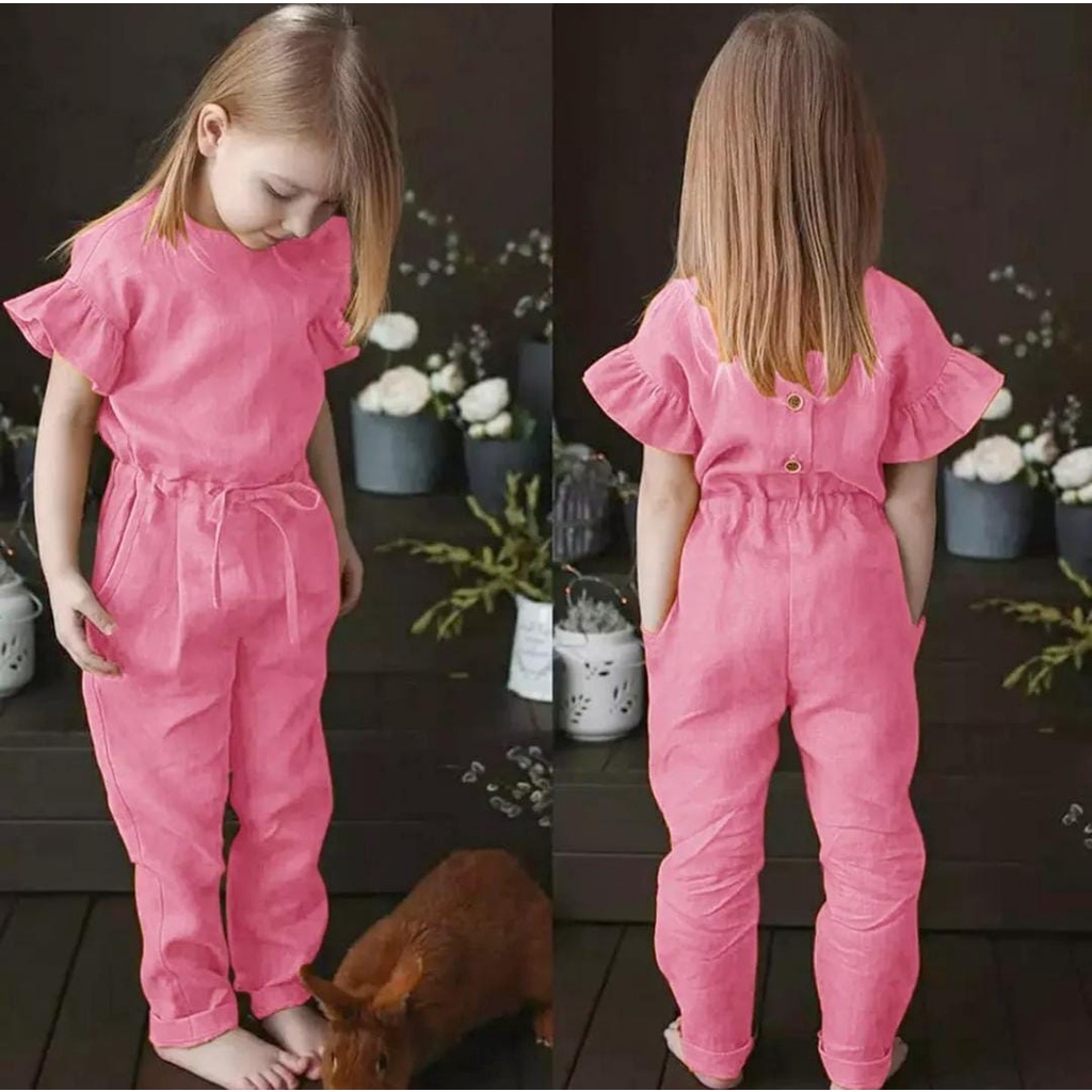 Ropa de ni a de 8 a os Jumsuit ilbe ni as moda ni os