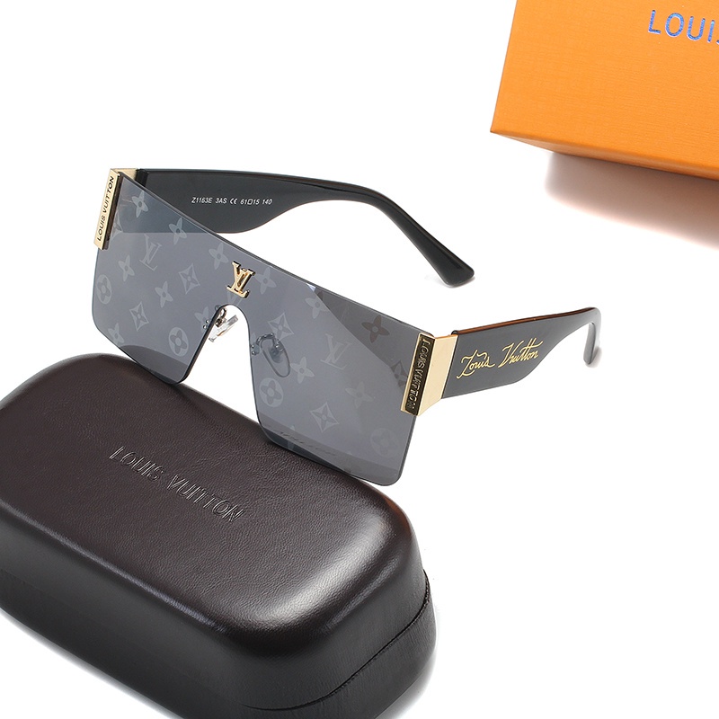 Louis Vuitton LV96006 Nuevos Hombres Diseñador De Gafas De Sol De Nueva  York Gafas De Sol De Marco Cuadrado Estilo Steam Punk Uv400 Lentes Gafas De  Protección Al Aire Libre De 79,79