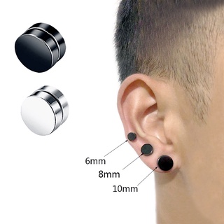 Juego de pendientes de acero inoxidable para hombre y mujer, aretes  magnéticos sin perforación, Clip de oreja con imán CZ, estilo Punk y Hip  Hop, Unisex, 10 pares - AliExpress