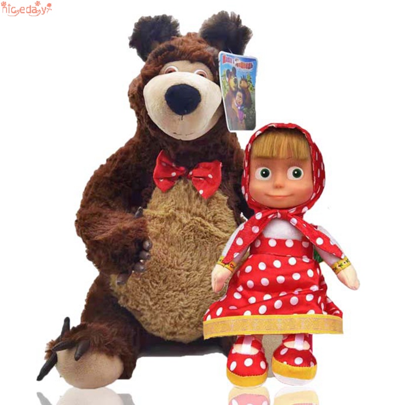 Oso de masha y el oso peluche online