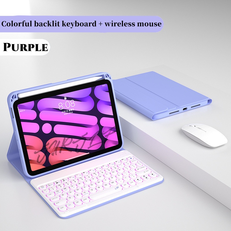 Teclado Bluetooth para tableta Samsung, teclado ultradelgado para tableta  Samsung Galaxy Tab S7 Plus/ S6 Lite, Tab A 10.1/8.0 2019/ A7 y más  dispositivos habilitados para Bluetooth, color blanco Ormromra CZDZ-ZC40