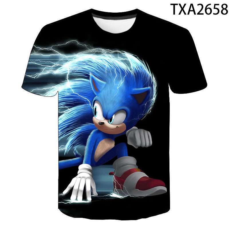 Camisetas sonic best sale para niños