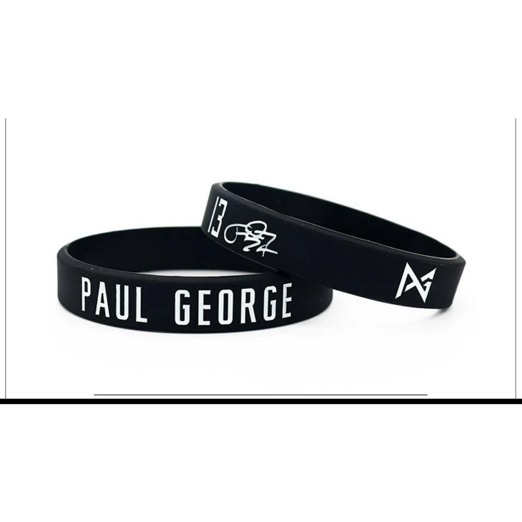 Clippers Paul George Signature Pulsera De Silicona Deportiva