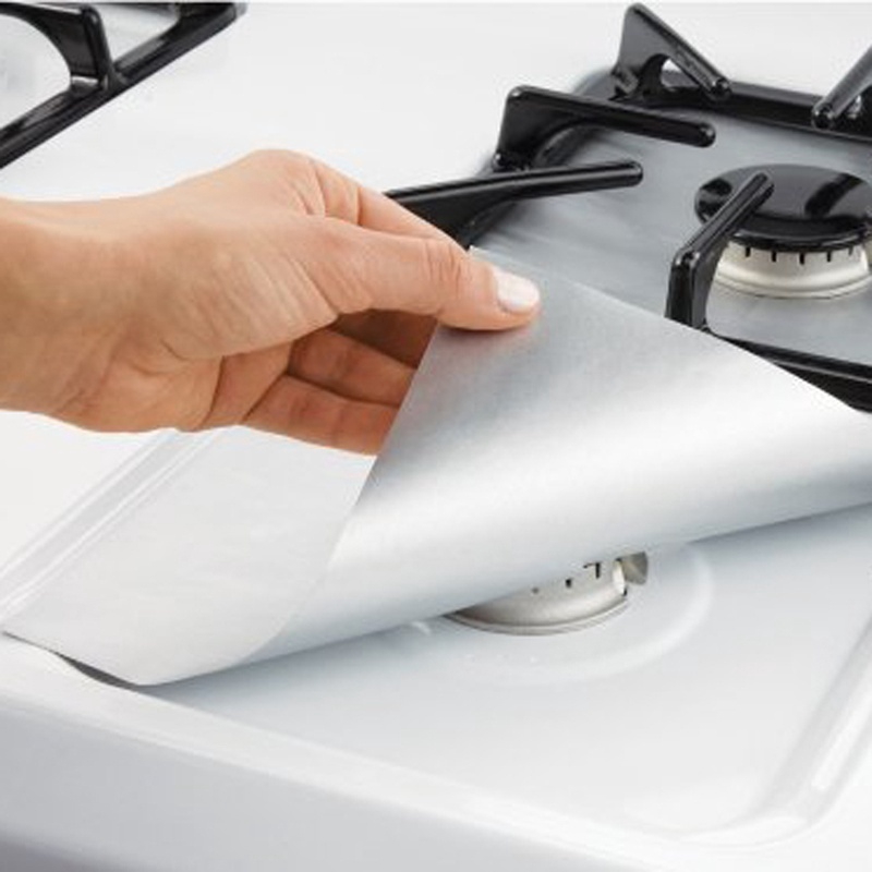 10-Pack Stove Burner Protector Covers – Reusable Non-Stick Fiberglass Mats-428942