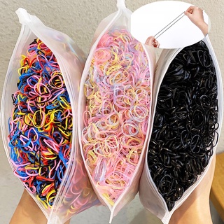 200 Piezas Gomas Pelo Niña Lazos para el Cabello para Bebés Diademas Gomas  Pelo Bebe Elásticos Multicolores Mini Banda de Goma para el Cabello Titular