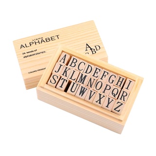 Sellos del alfabeto, 70 piezas de sellos de goma de madera vintage, letras  del alfabeto, combinación de letras del alfabeto, diario, letras de boda