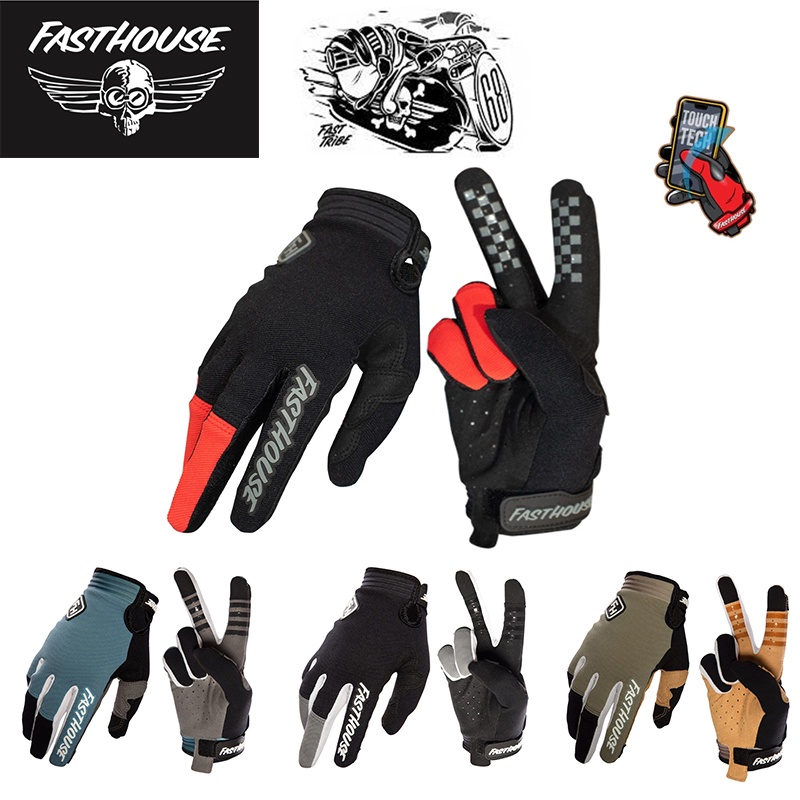 2022 Guantes de carreras Guantes Motocross Guantes de bicicleta de montaña  Apto para motocicleta/bicicleta de cross/bicicleta 4 colores