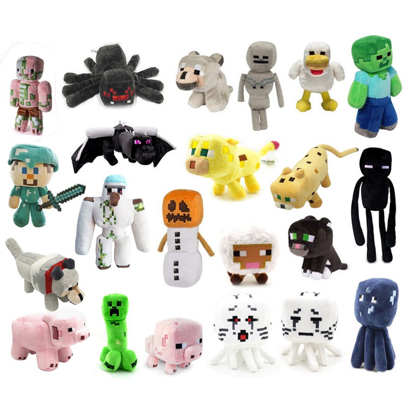 Todos los discount peluches de minecraft