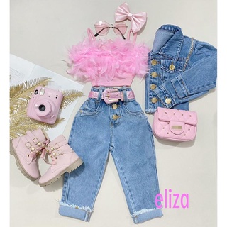 Conjuntos De Ropa Moda Para Niños Conjunto De Ropa De Mezclilla