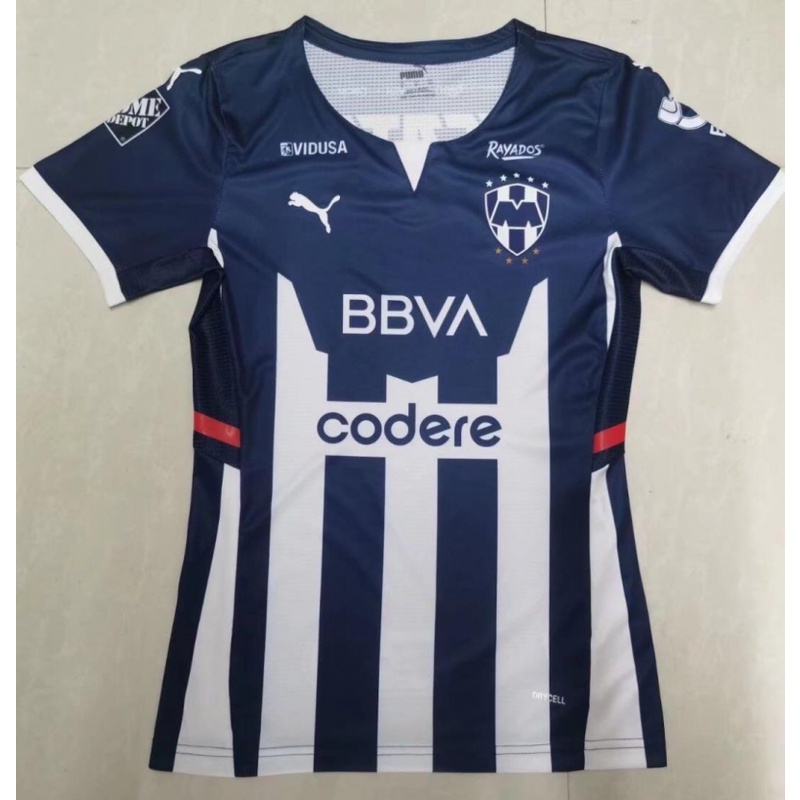 Playera de rayados online de mujer