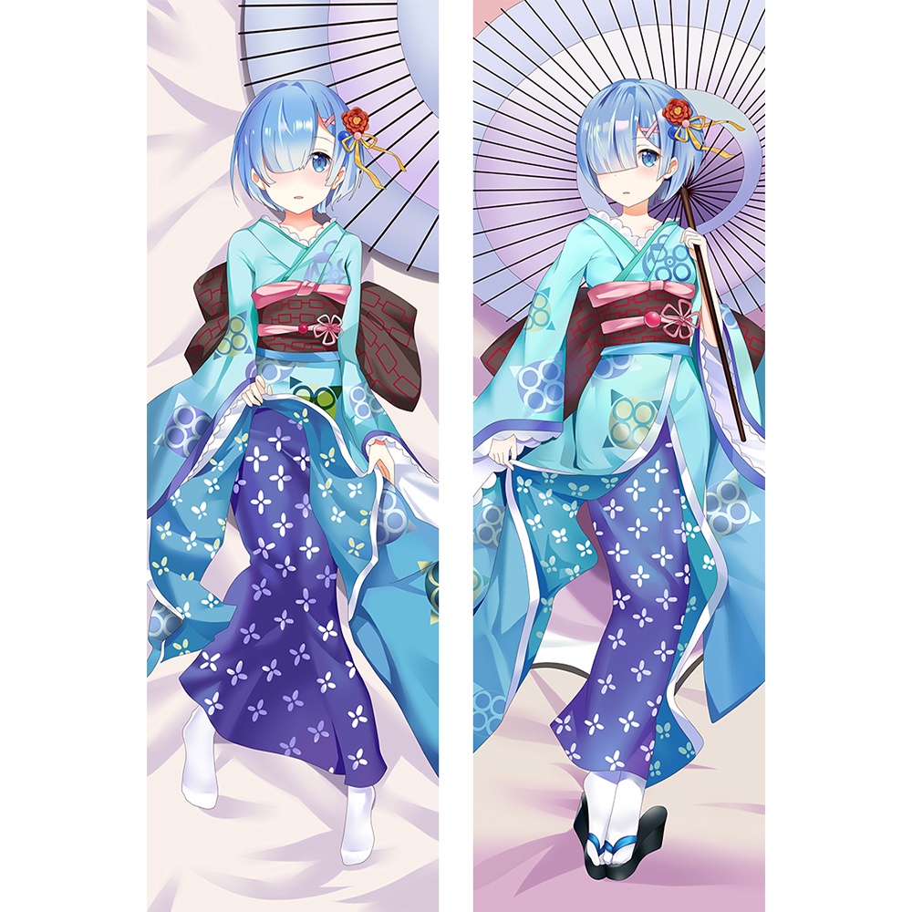 60x180cm Anime Re Zero Cuerpo Funda De Almohada Emilia Rem Ram Ppiscilla Dakimakura Abrazo De Dibujos Animados Shopee Mexico