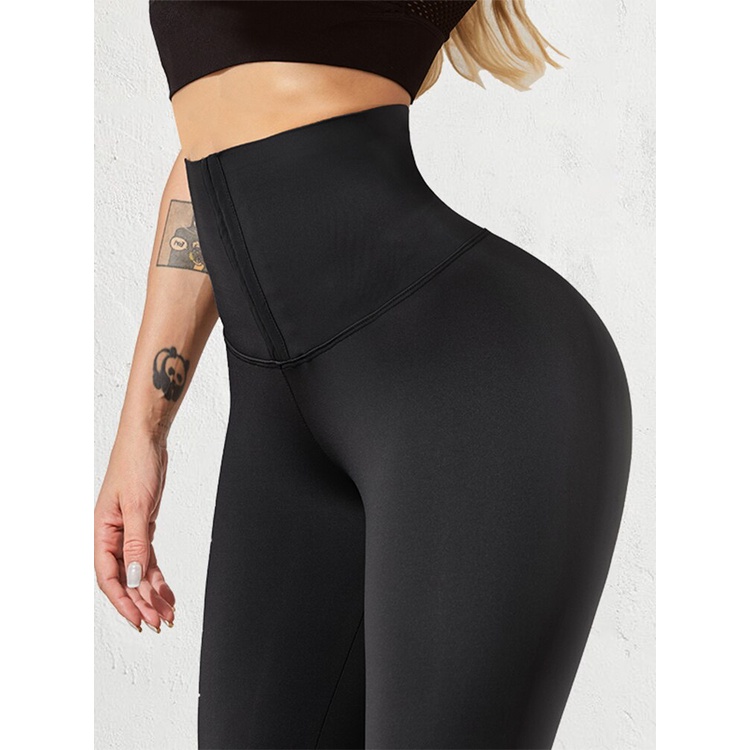 Leggings Mujeres Mallas De Gimnasio Deportivas Para Mujer Con Cintura Alta  , Pantalones Con Mejora , Tipo Leggins , Ajustados Y Cómodos , Sexy , Color  Negro