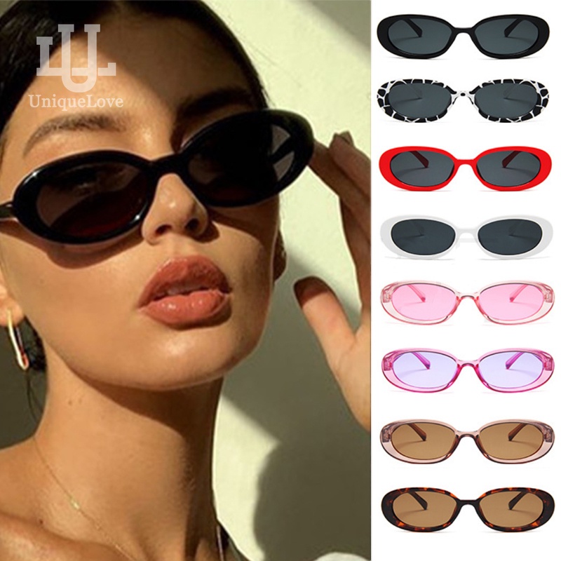 Lentes De Sol Ovalados De Moda Para Mujer Marca De Dise ador