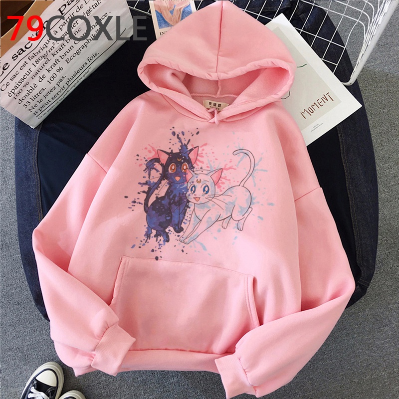 Sailor Moon Sudaderas Hombre streetwear y2k Estetica Grafico Masculino pullover hoddies hip hop 2022