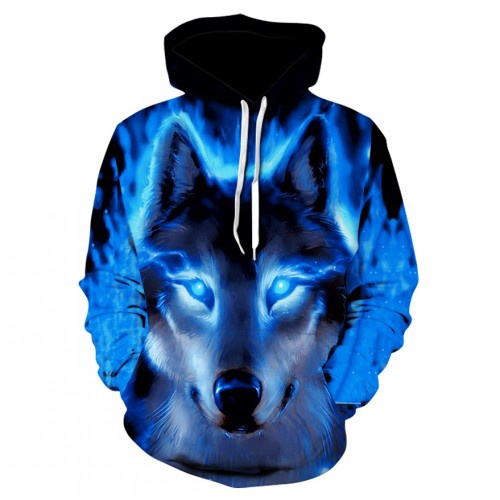 Cool 3D Lobo Impreso Sudaderas Con Capucha De Moda Hombres Mujeres Streetwear Chamarra Abrigo Unisex Casual Hip Hop Pullover Shopee Mexico