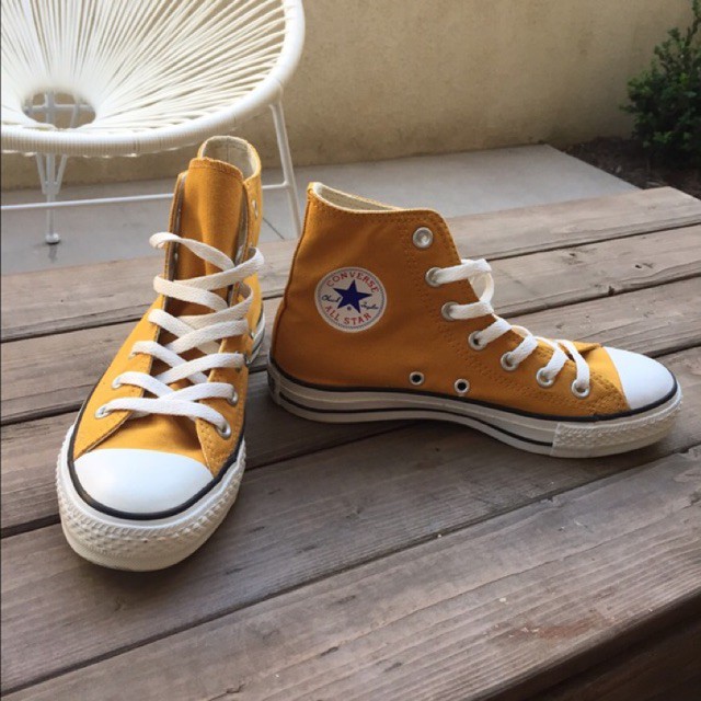 Tênis converse all star best sale chuck taylor hi amarelo