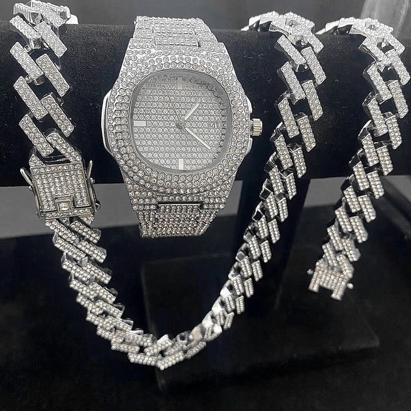 Relojes brillantes hombre hot sale