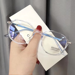 Oulylan-gafas transparentes para hombre y mujer, anteojos con montura de  luz azul, para ordenador, montura óptica transparente para Miopía