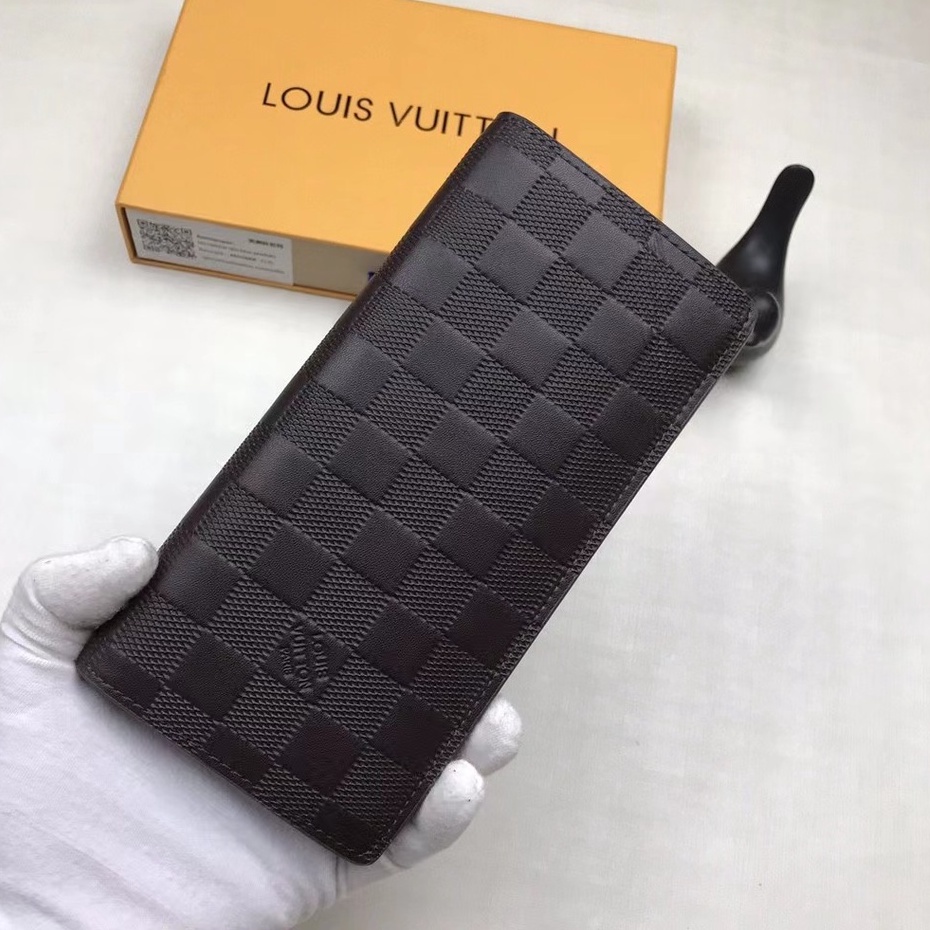 Billetera larga para hombre louis vuitton hot sale