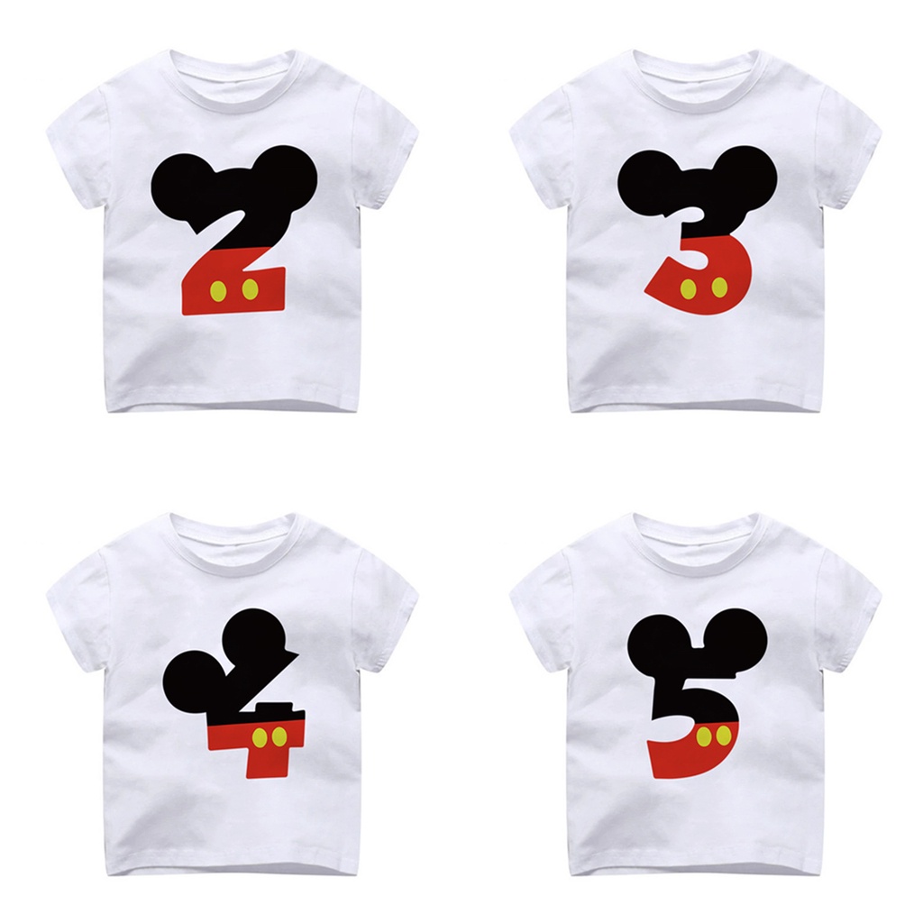 Camisa de mickey discount mouse para niños