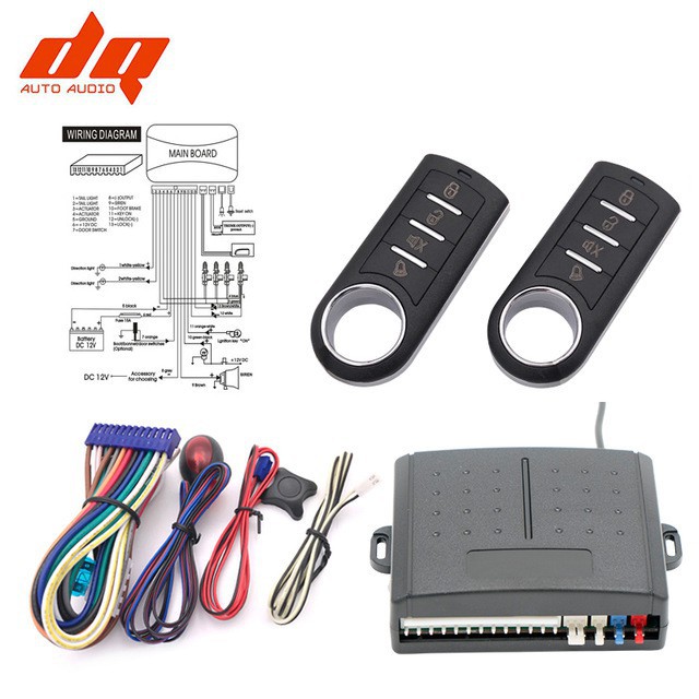 Kit de entrada sin llave universal dc 12v sistema de entrada sin