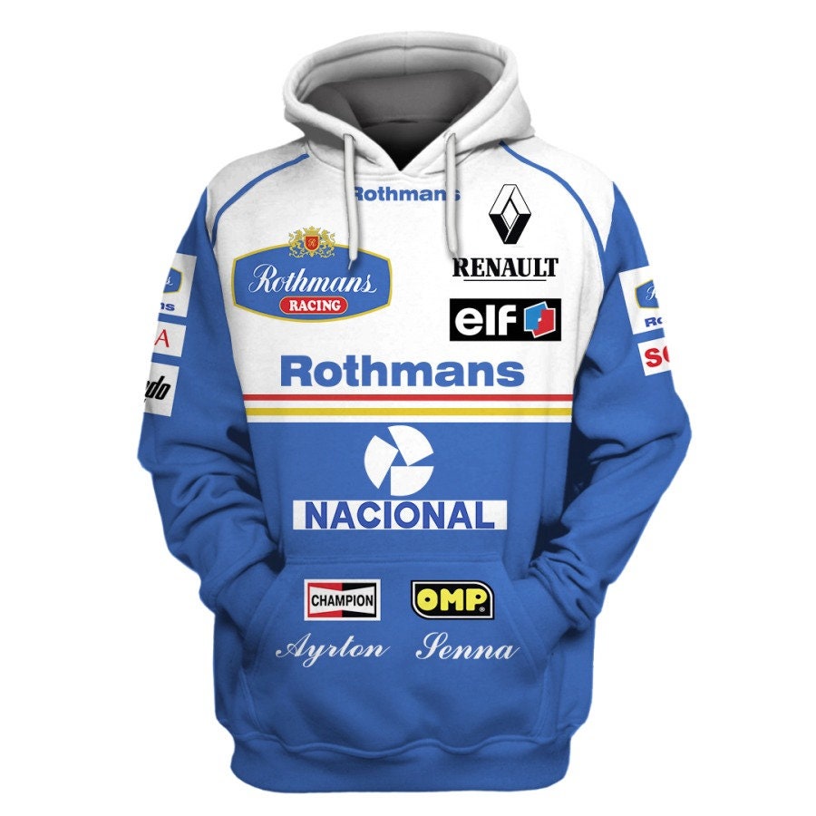 Ayrton Senna: 1994 Williams Rothmans - White Edition Tişört