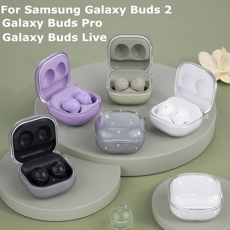 Samsung Galaxy Buds 2/Live FundaTransparente Case TPU Funda Para Samsung Galaxy  Buds Pro