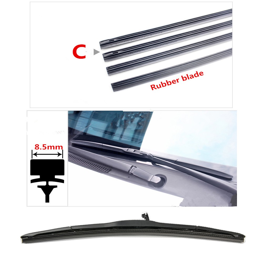 10 Rollos De Goma Para Limpiaparabrisas - 800 Mm Cada Uno, De Caucho Natural, Cortables A Medida, Compatibles Con La Mayoría De Coches