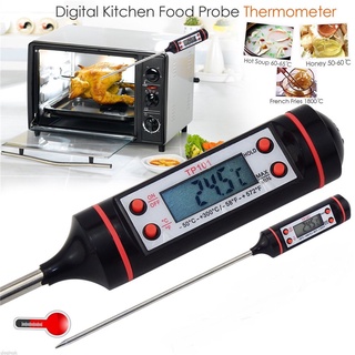 Termómetro de Carne Digital BBQ Termometro de Alimentos para Cocina  Pantalla LC