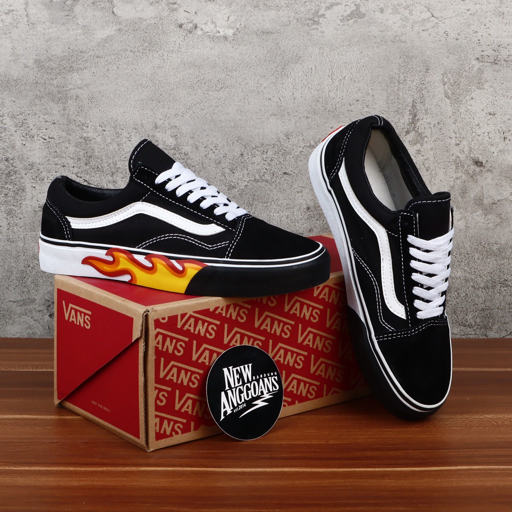 Zapatillas vans fuego sale