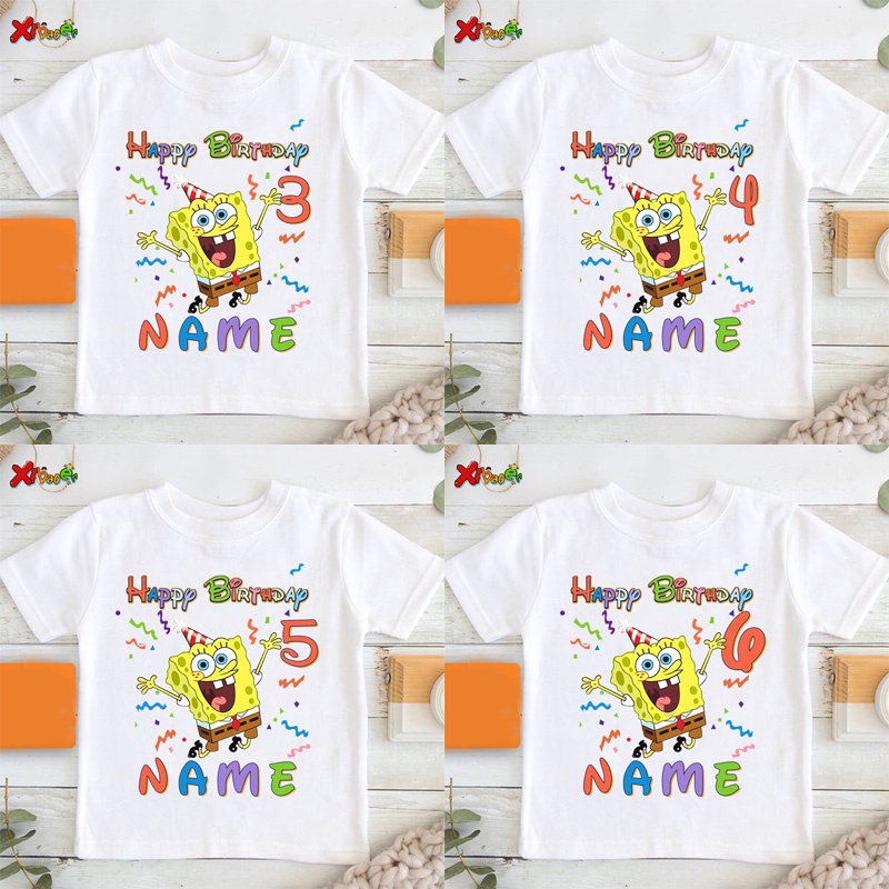 Playeras personalizadas de bob esponja new arrivals