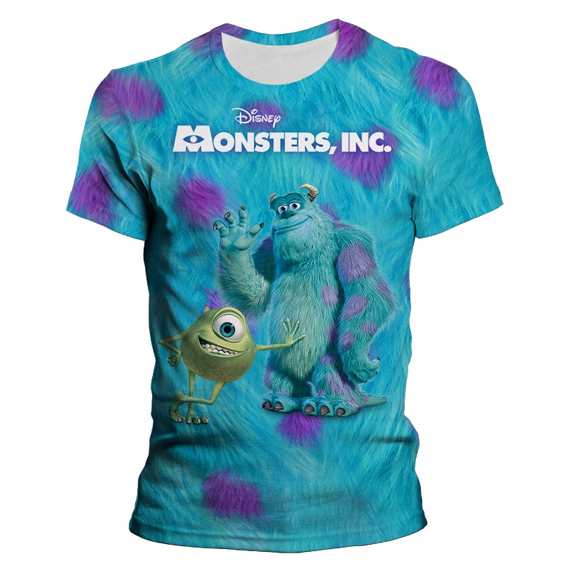 Playeras Personalizadas Camisas De Monster Inc Sully Fur Monsters Inc  Inspirado Hombres T-shirt Mujeres Todo